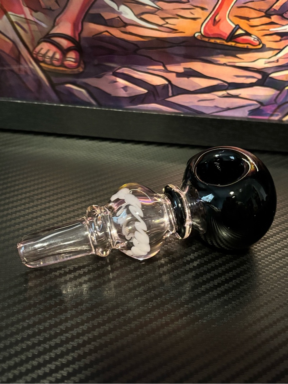 Black Glass Handheld
